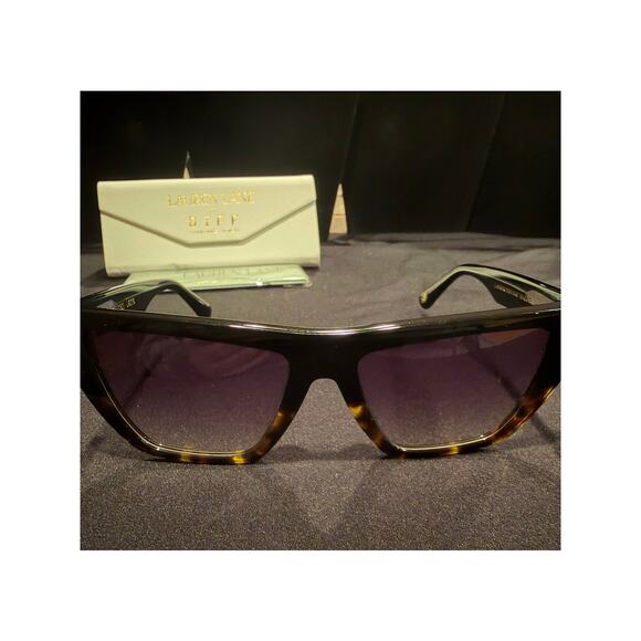 DIFF Lauren Lane Charitable Eyewear Ombré Brown main image 9